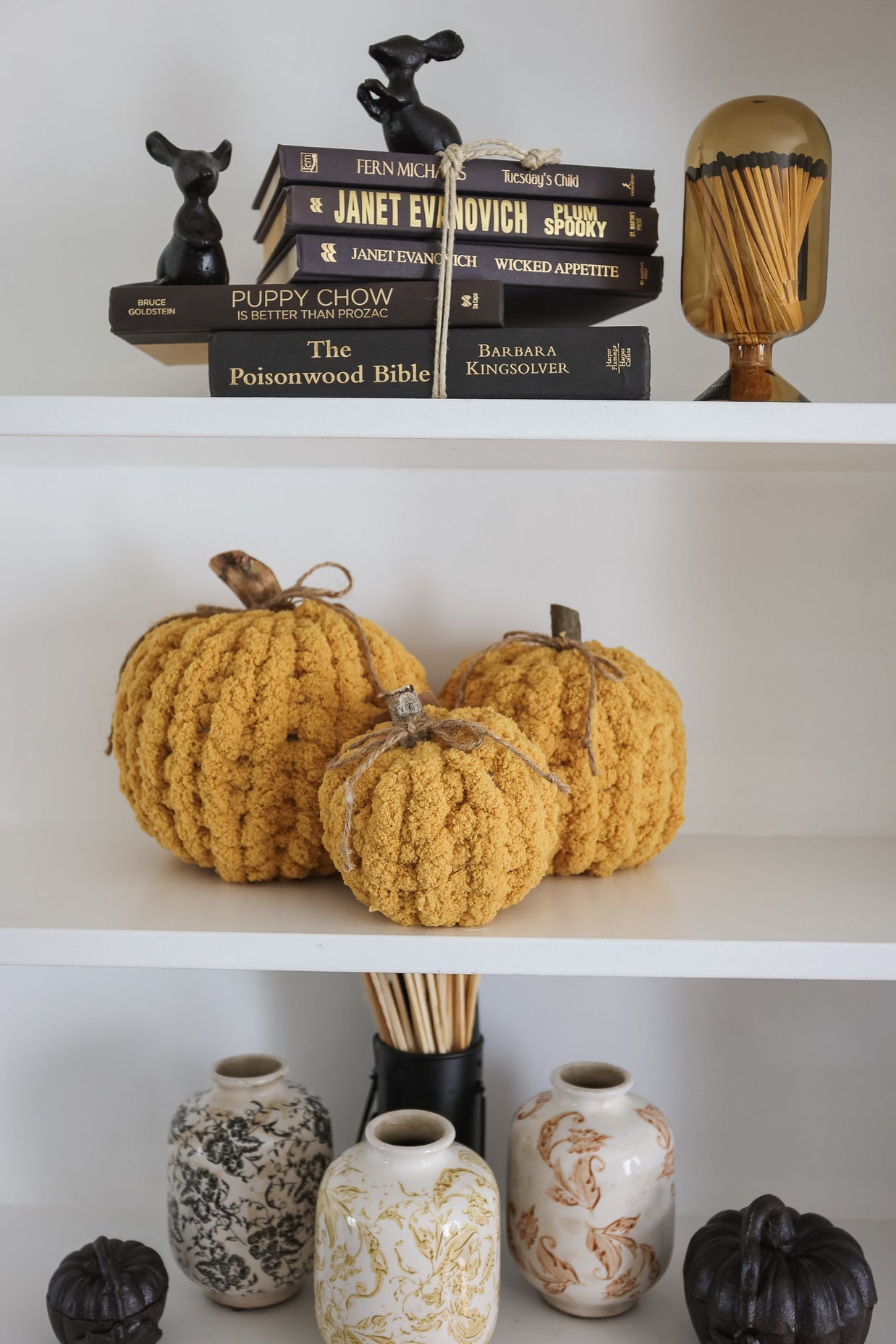 Knit Pumpkins by Sand & Pine