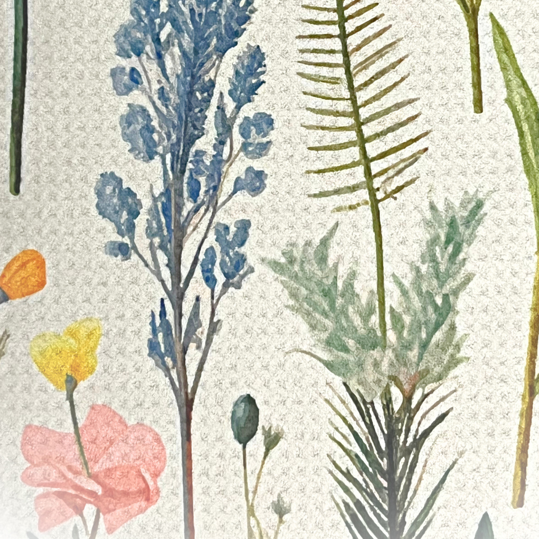 Botanical Wildflower | Recycled Microfiber Waffle Tea Towel