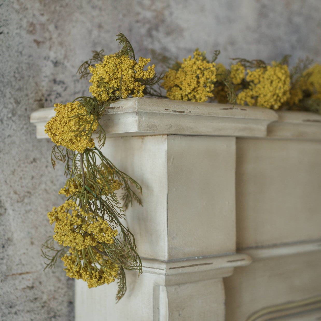 6' Gold Queen Anne Lace Garland