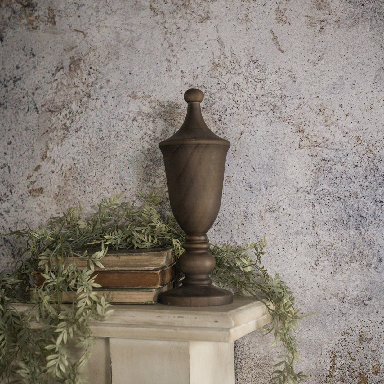 12" Wooden Finial
