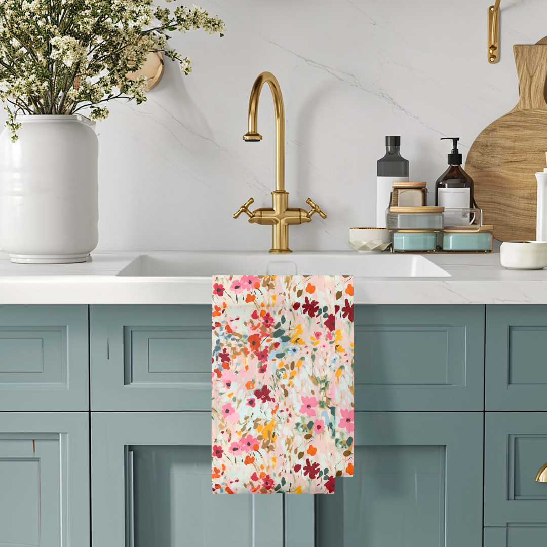 Petite Flower Kitchen | Recycle Microfiber Waffle Tea Towel