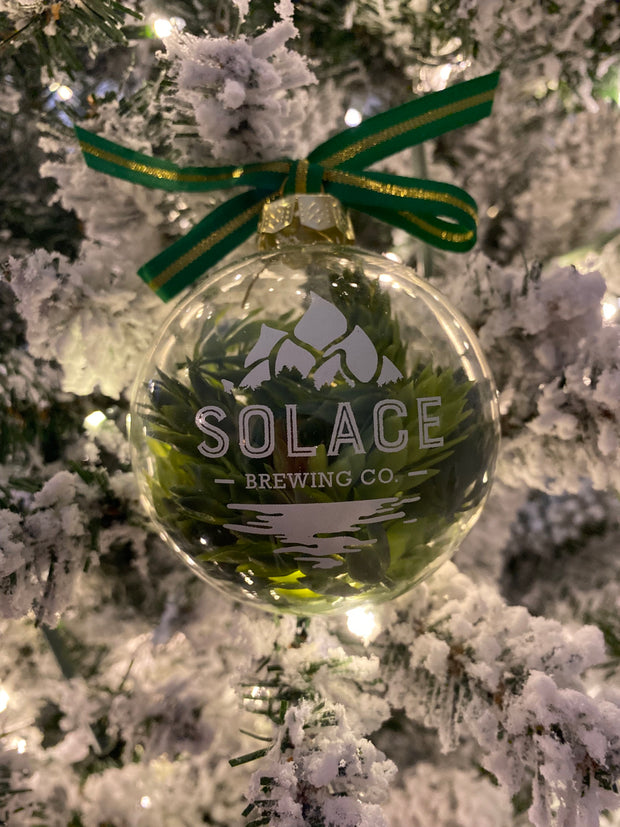 Solace Brewing Company Glass Ornament