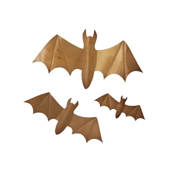 Winged Bat Wall Decoration Set