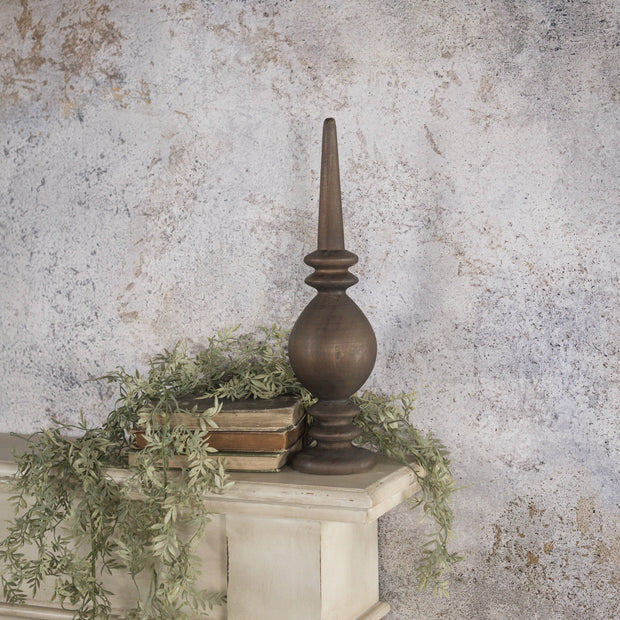 16.25" Wooden Finial