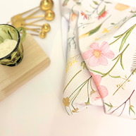 Botanical Wildflower | Recycled Microfiber Waffle Tea Towel