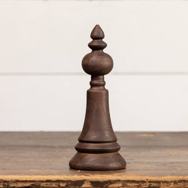 9.25" Wooden Finial