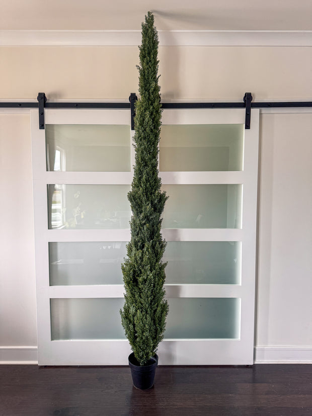 Faux Italian Cypress Tree 9'