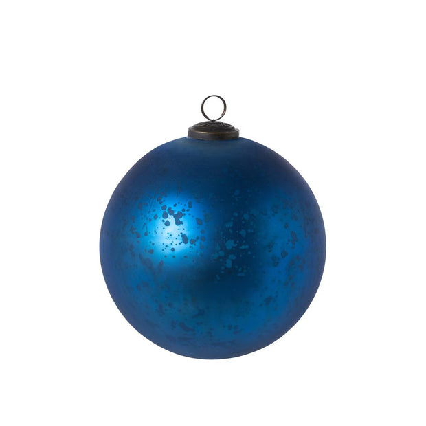 Large Matte Blue Ornament