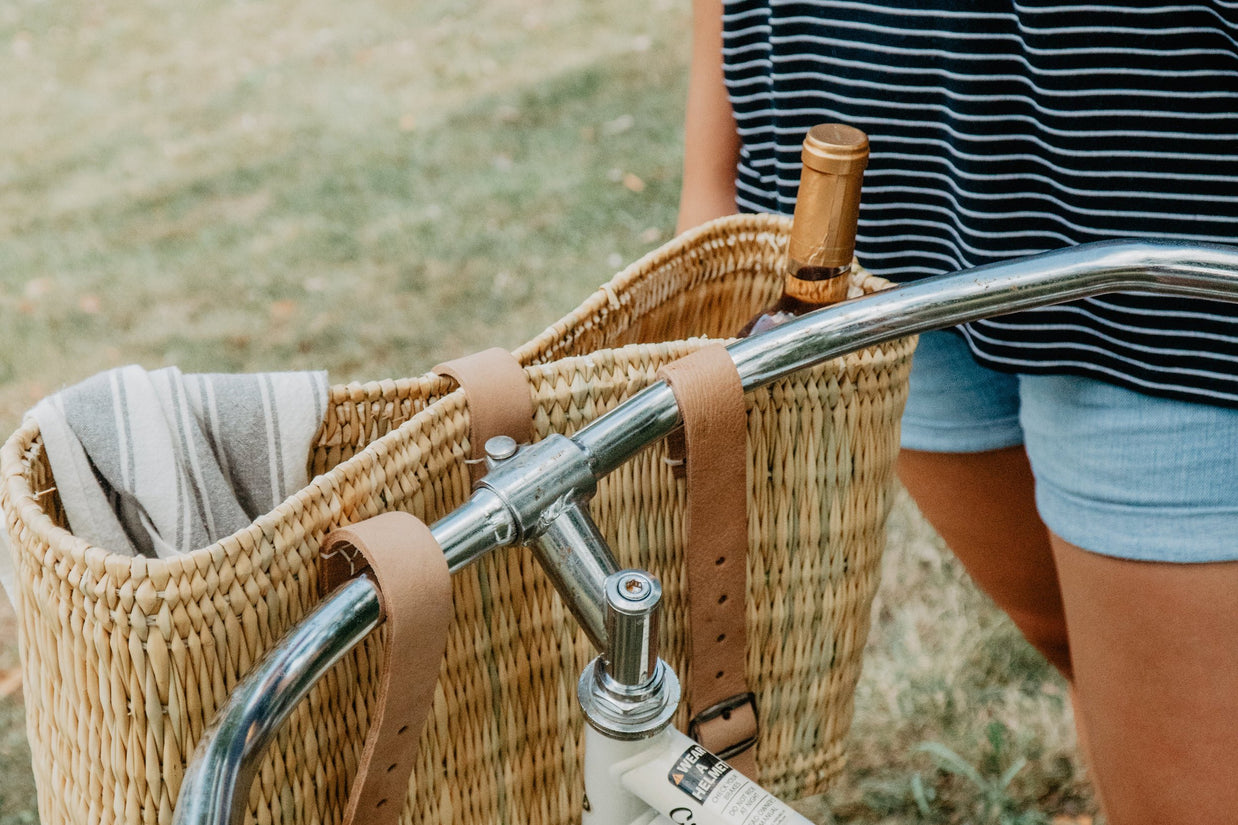 Bike Basket Attached to Bike