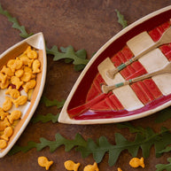 Ceramic Boat Platters, 2 sizes