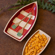 Ceramic Boat Platters, 2 sizes