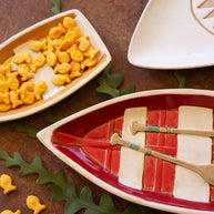 Ceramic Boat Platters, 2 sizes