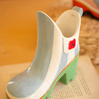 Ceramic Rubber Boot Vases, 2 styles