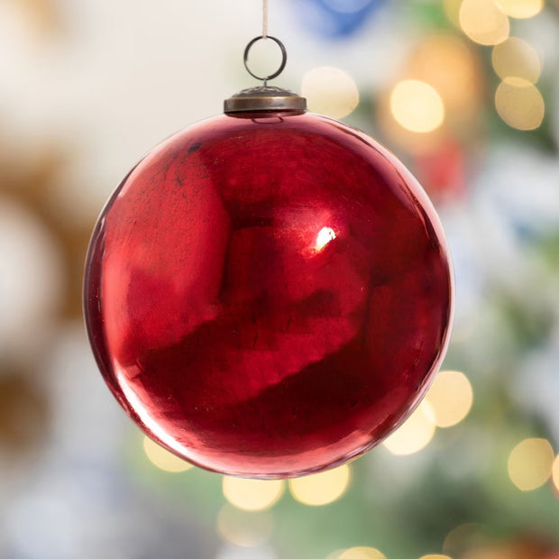 Extra Large Shiny Ruby Ornament