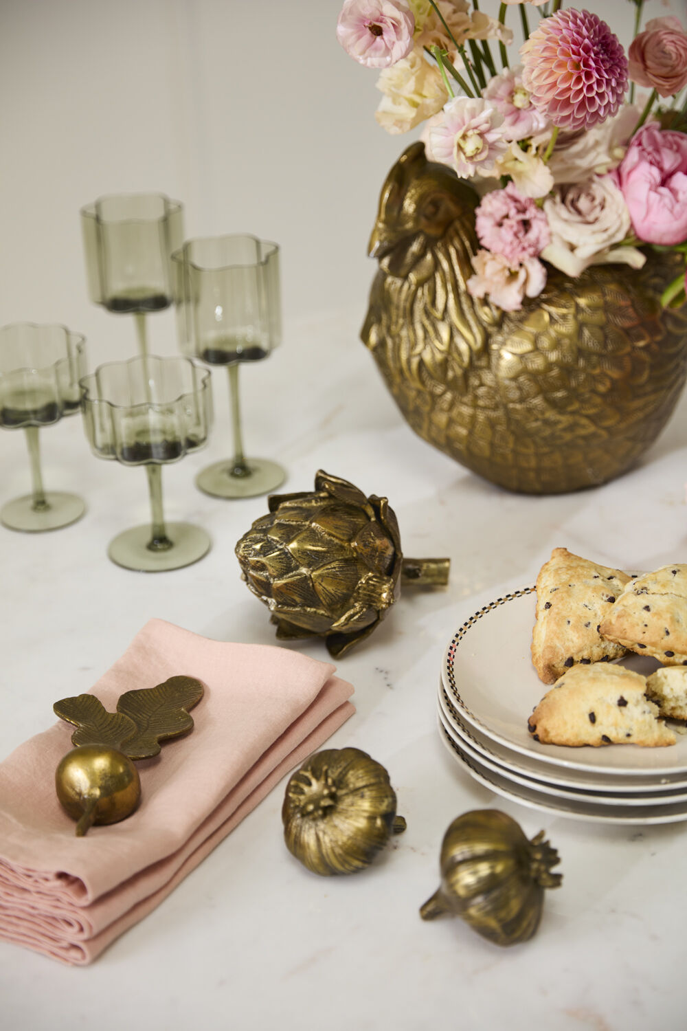 Gilded Veggies