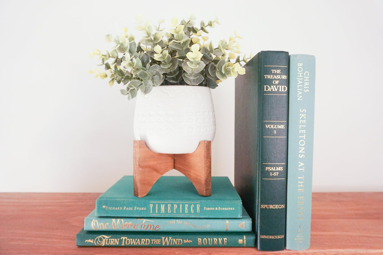 Green Curated Books, Set of Five