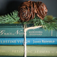 Green Curated Books, Set of Five