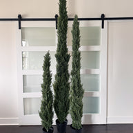 Faux Italian Cypress Tree 9'