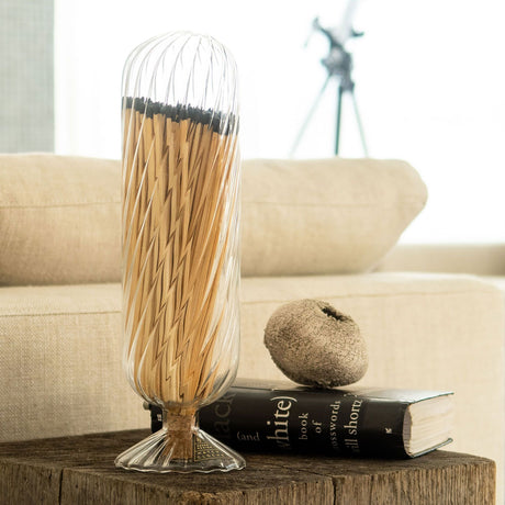Helix Fireplace Match Cloche by Skeem