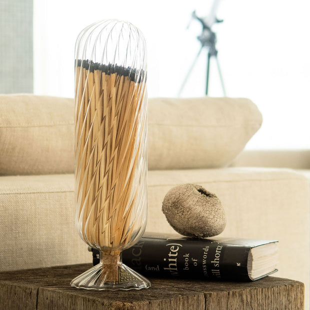 Helix Fireplace Match Cloche by Skeem