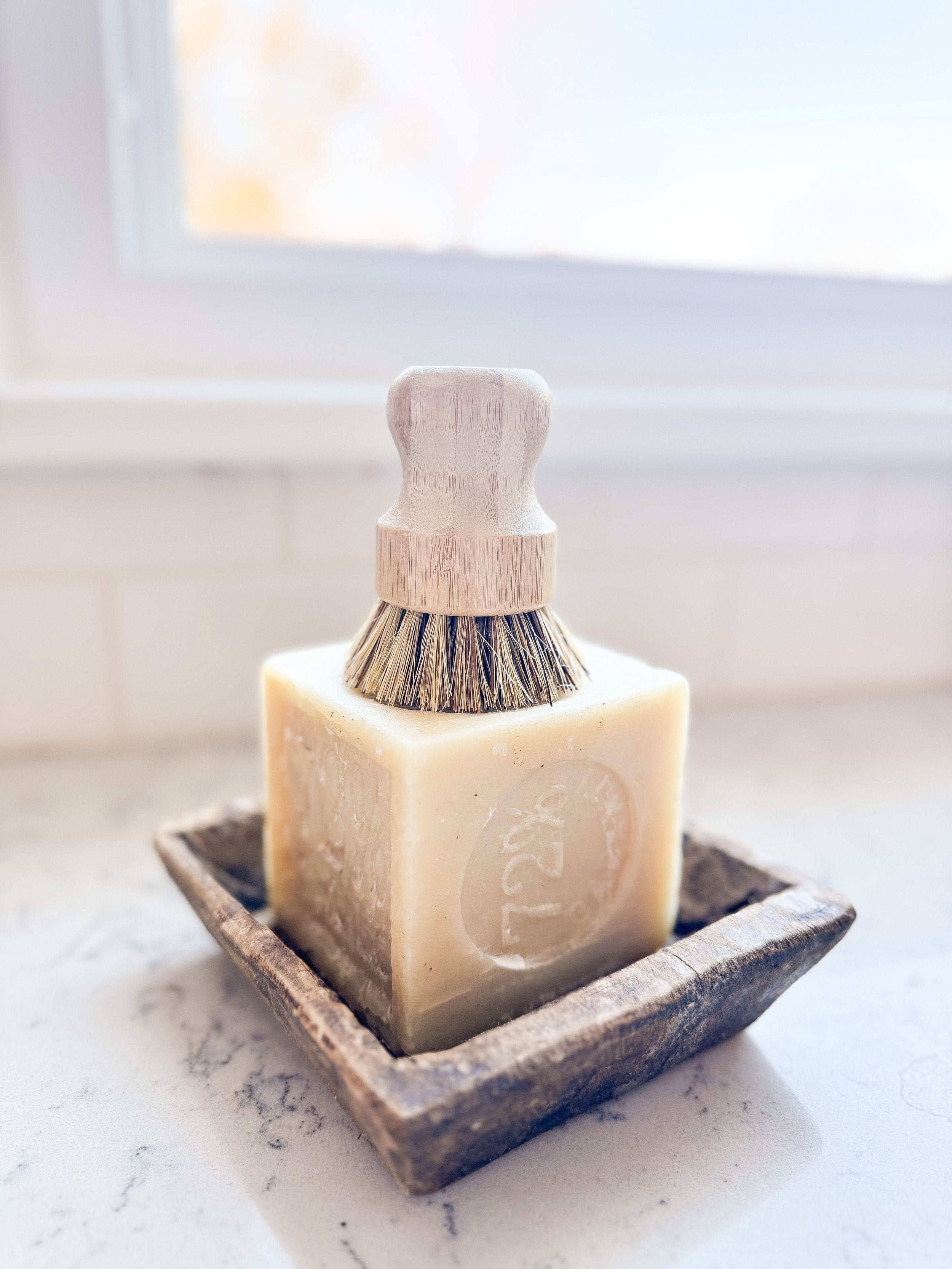 Natural Pot and Pan Brushes