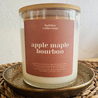 Apple Maple Bourbon by Bentley Candle Co.