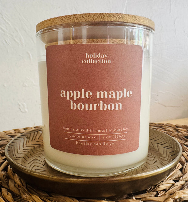 Apple Maple Bourbon by Bentley Candle Co.