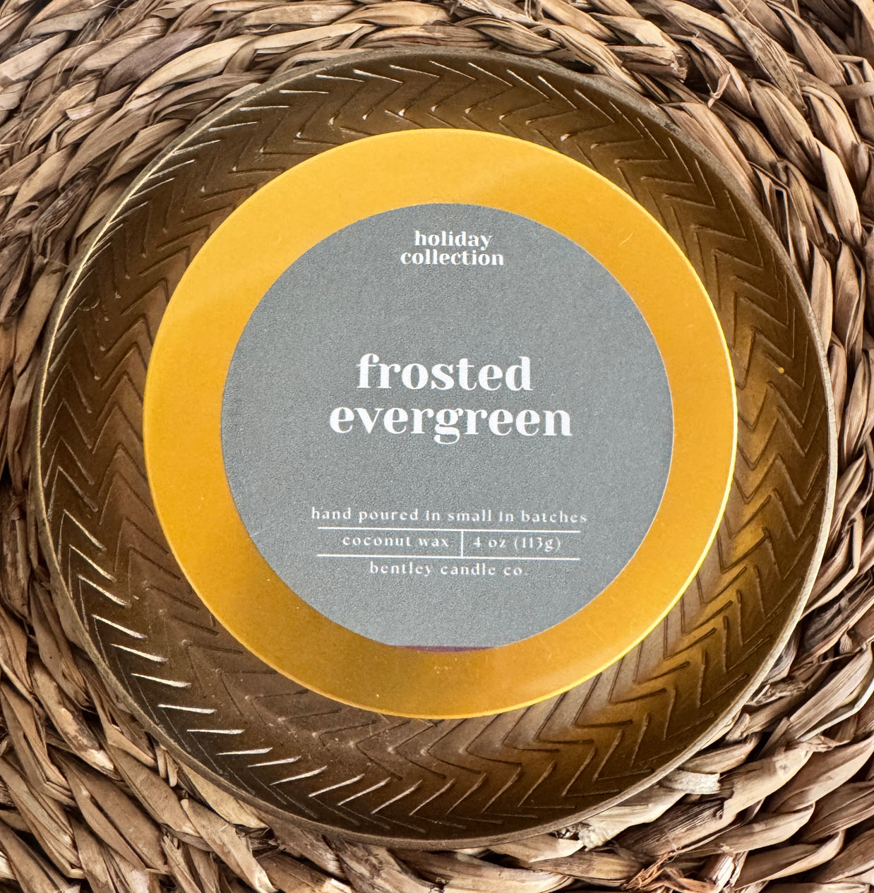 Frosted Evergreen by Bentley Candle Co.