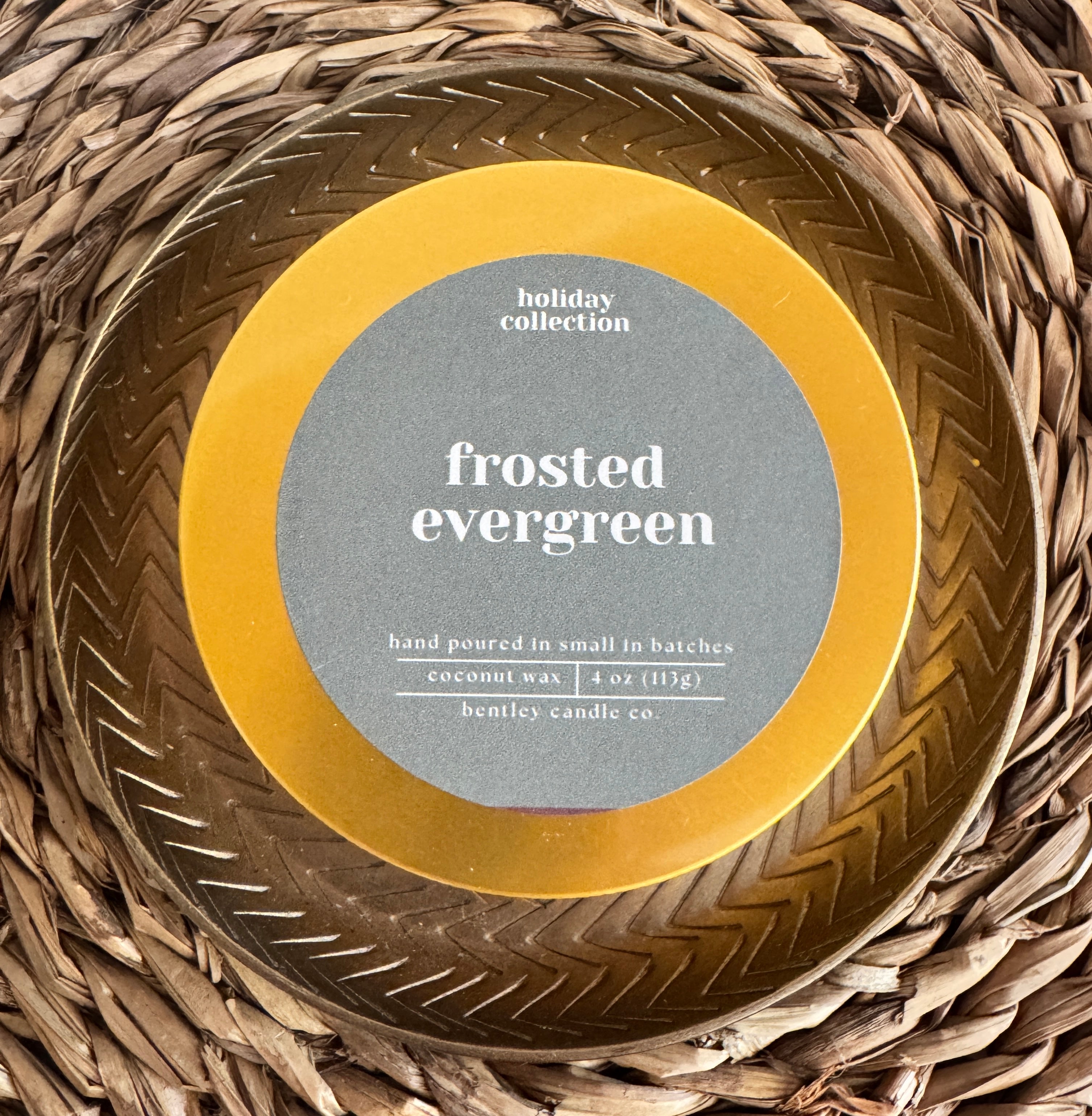 Frosted Evergreen by Bentley Candle Co.