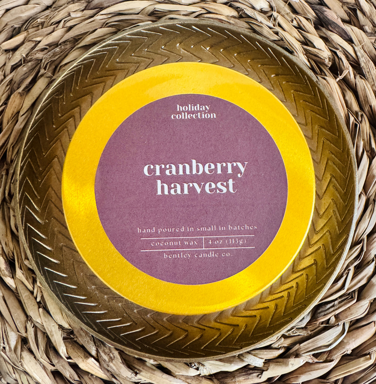 Cranberry Harvest by Bentley Candle Co.