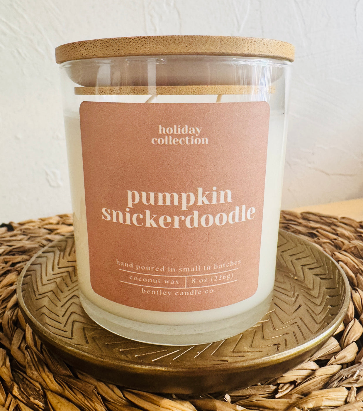 Pumpkin Snickerdoodle by Bentley Candle Co.