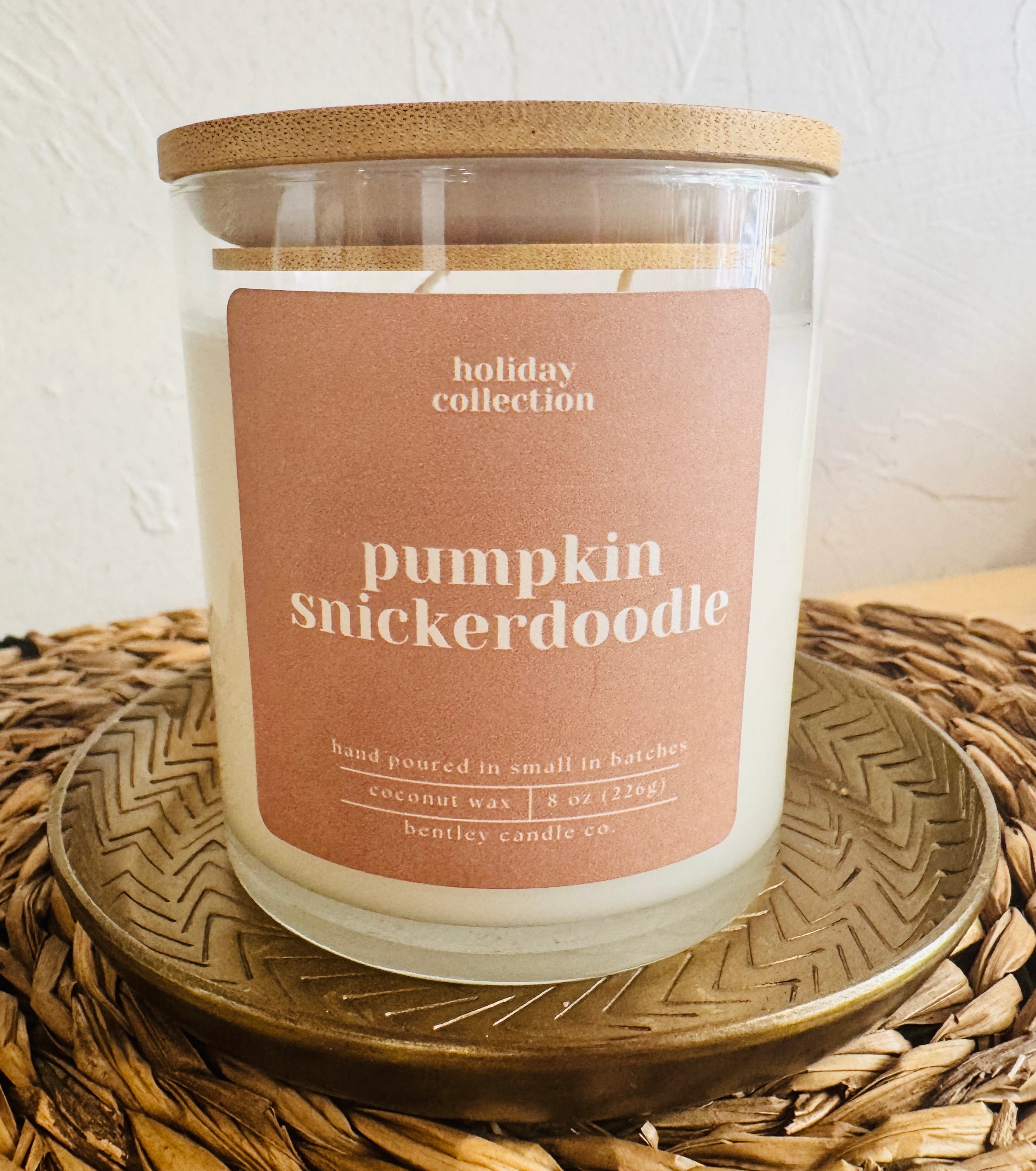 Pumpkin Snickerdoodle by Bentley Candle Co.