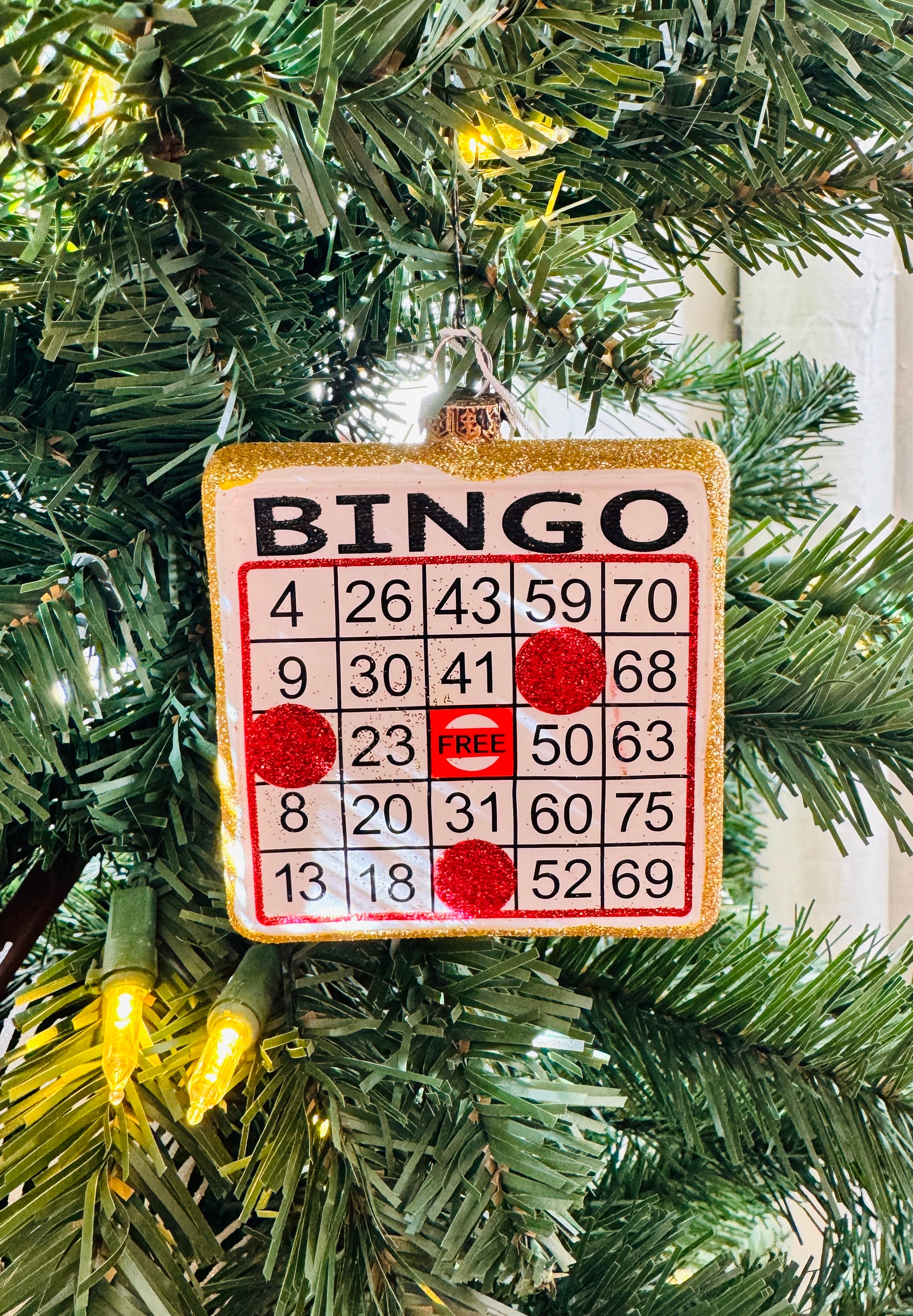 Bingo Ornament