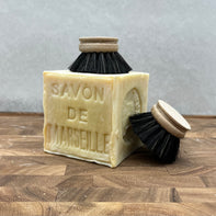 Dish Brush Replacement Heads with Savon de Marseille Soap