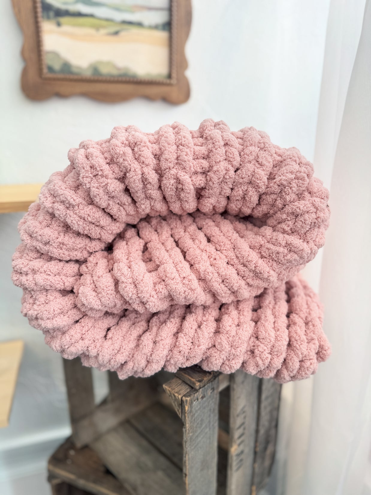 Large Knit Blanket by S&P