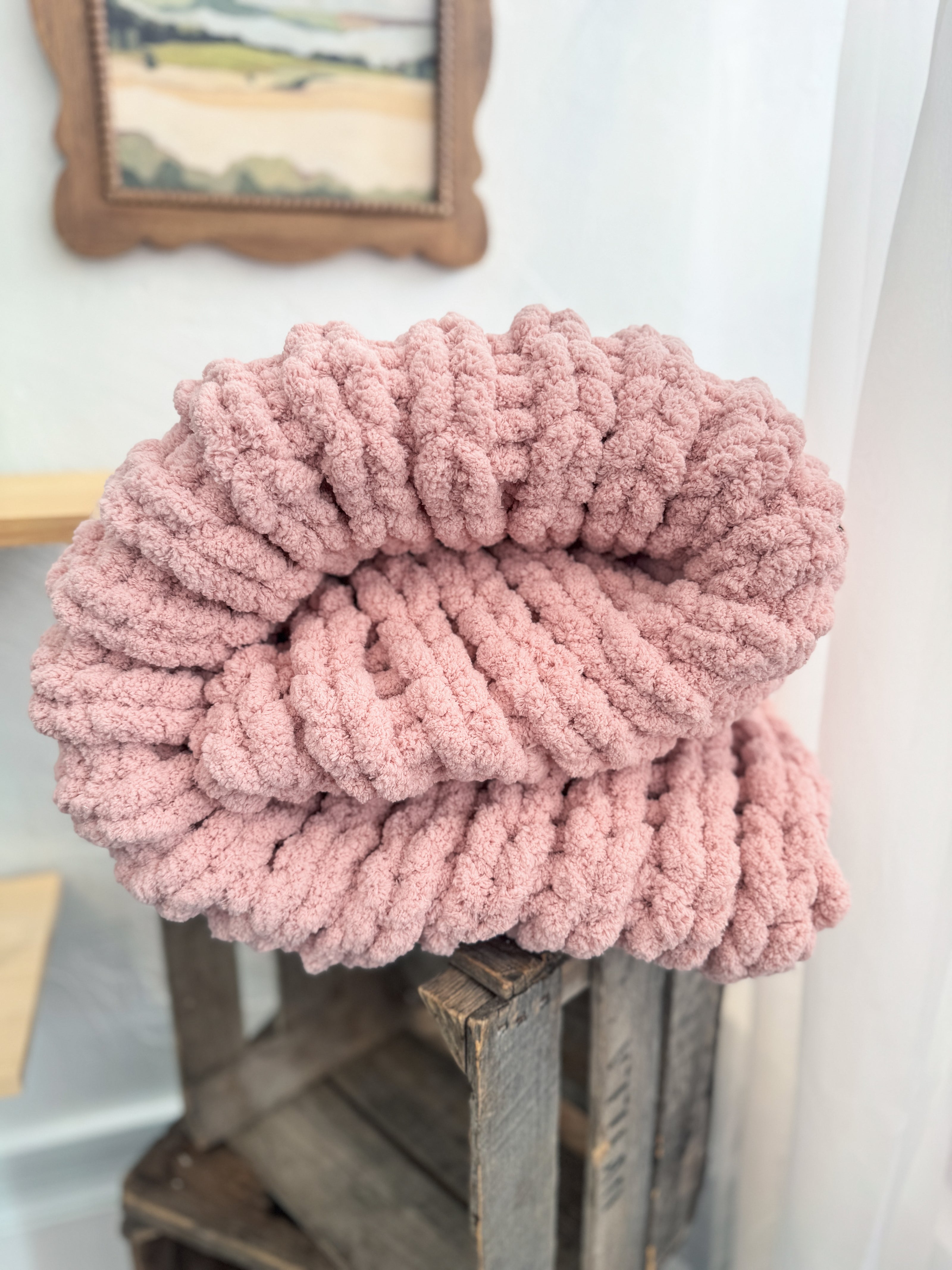 Large Knit Blanket by S&P