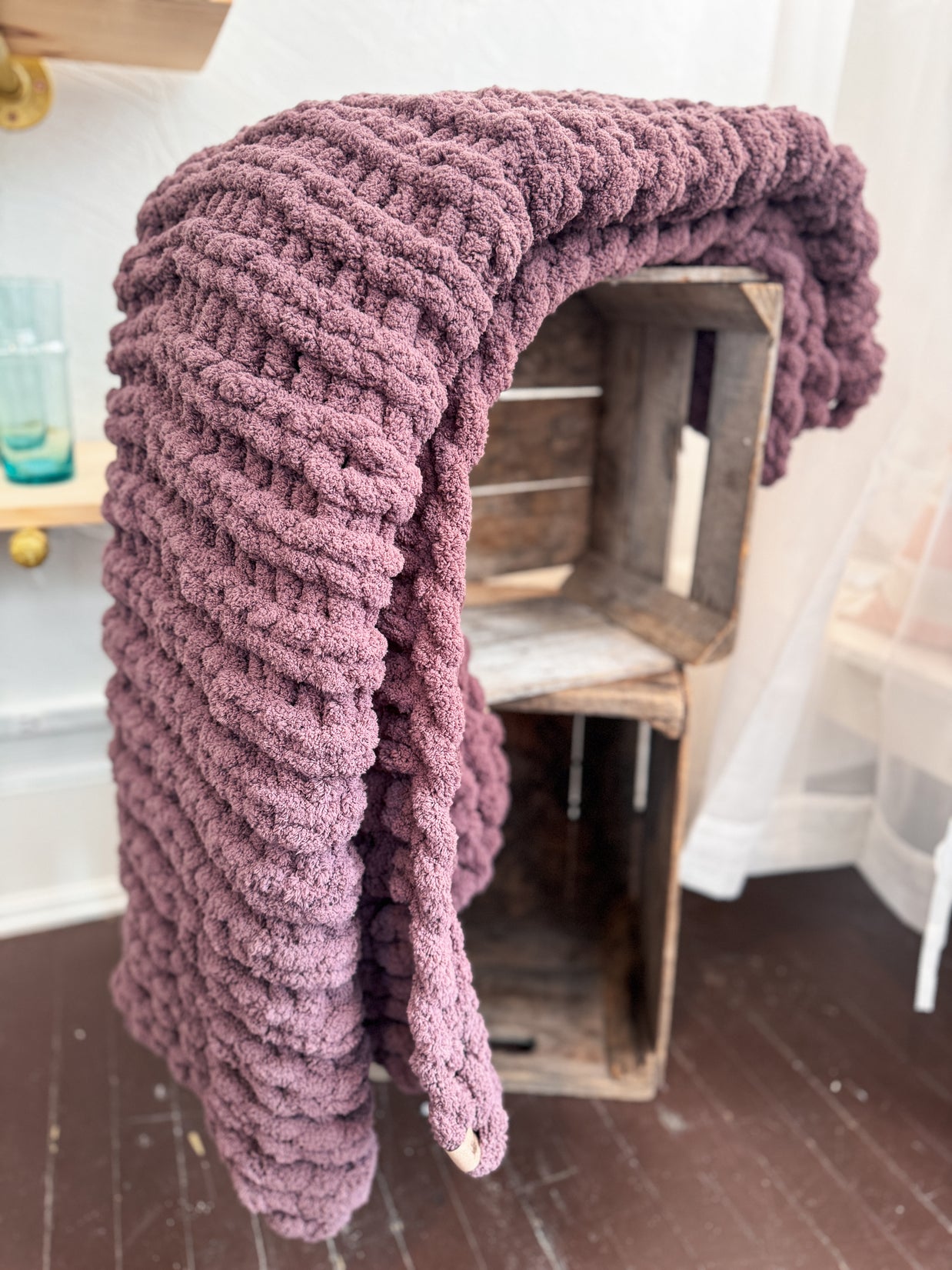 Large Knit Blanket by S&P