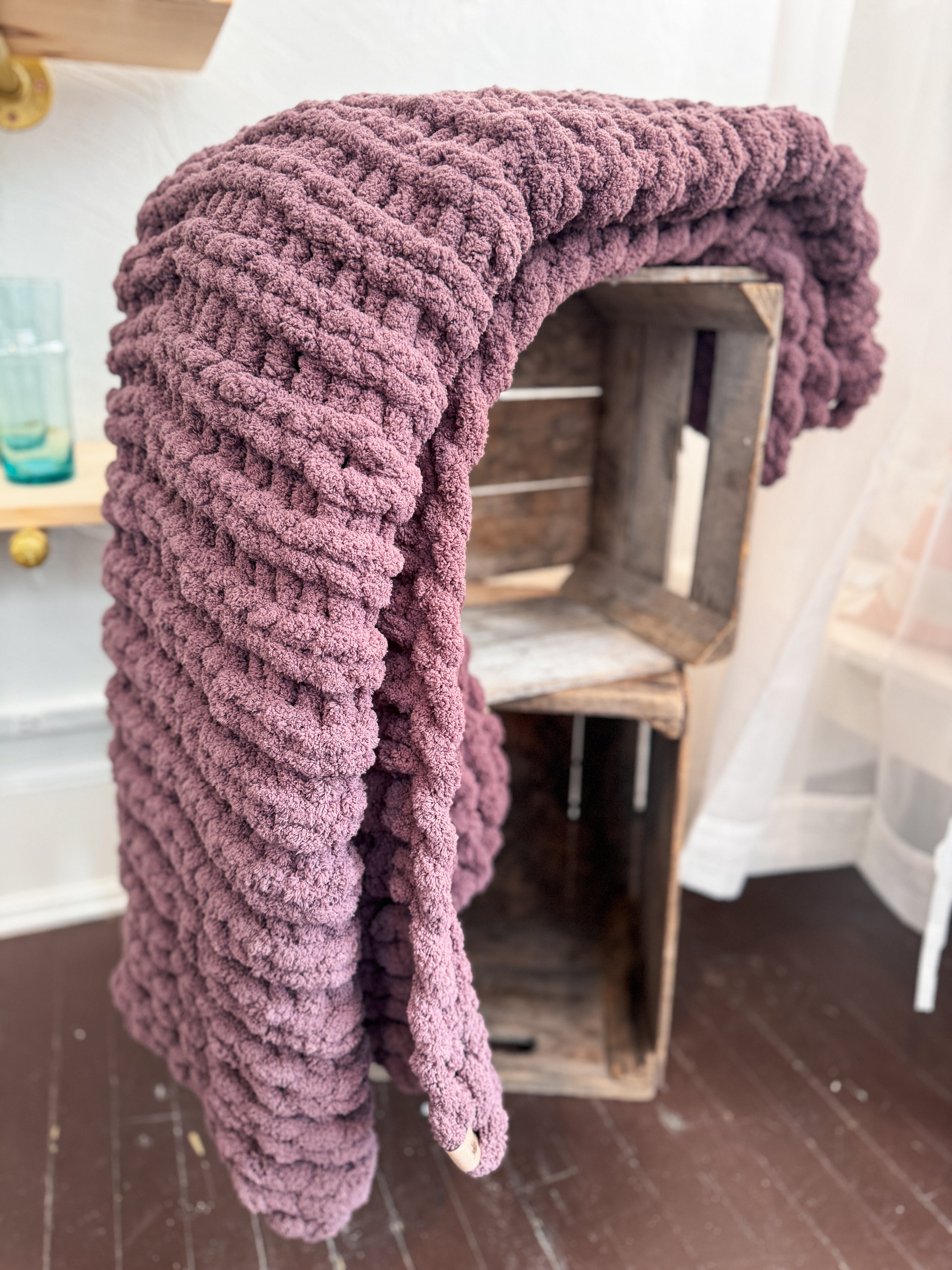 Large Knit Blanket by S&P