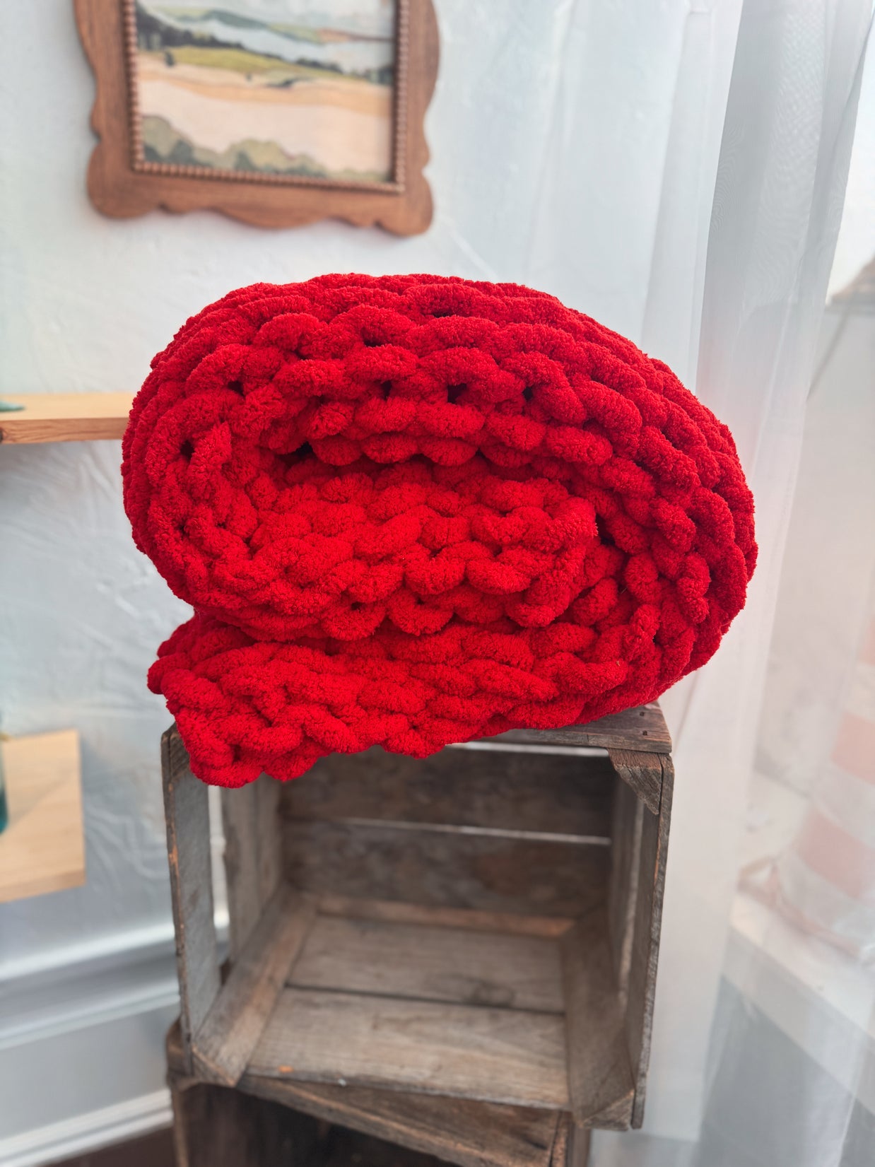 Large Knit Blanket by S&P