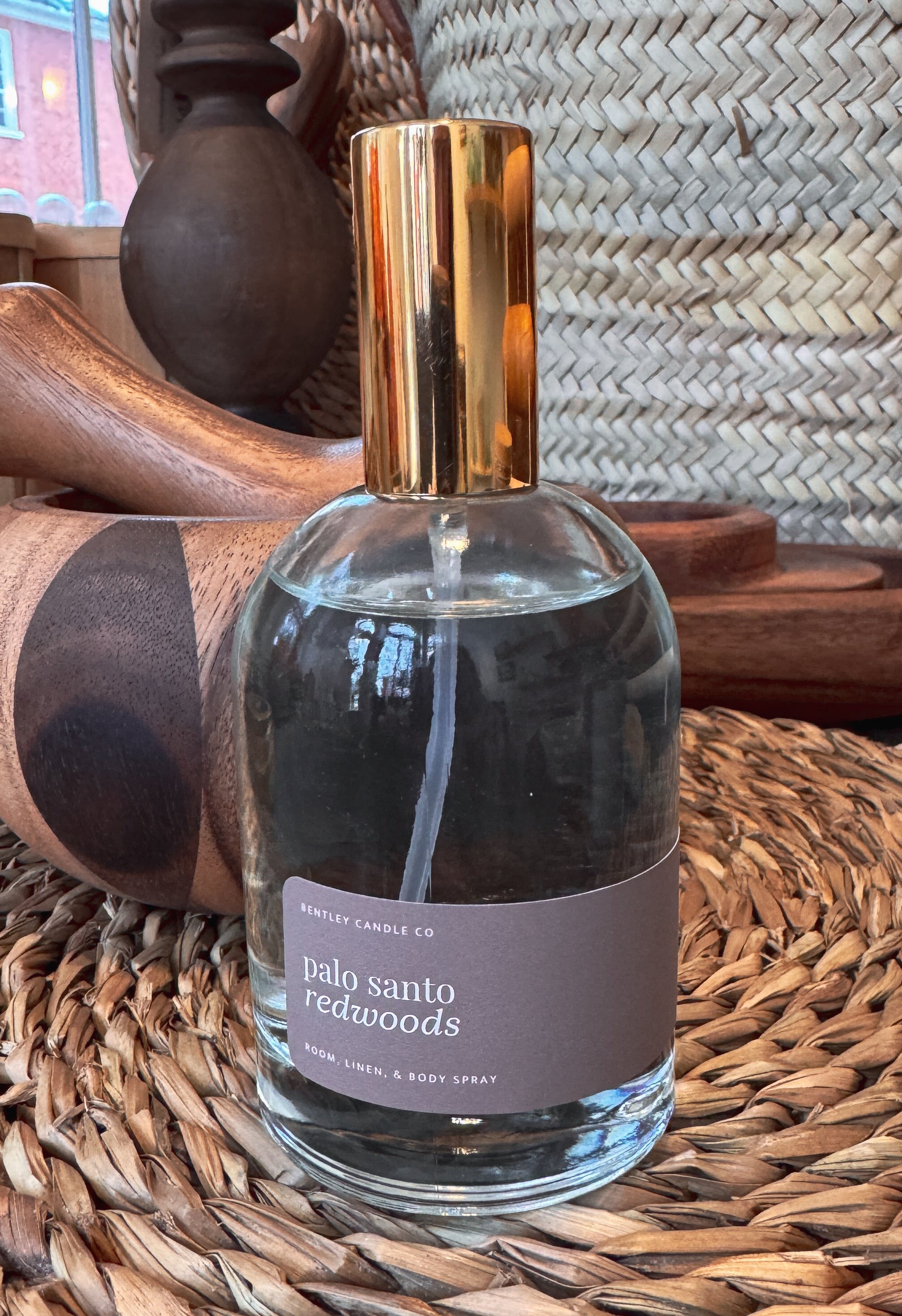 Palo Santo & Redwoods by Bentley Candle Co.