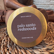 Palo Santo & Redwoods by Bentley Candle Co.