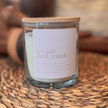 Sea Salt & Dark Musk by Bentley Candle Co.