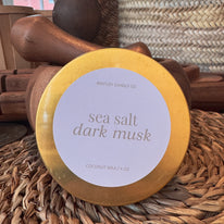 Sea Salt & Dark Musk by Bentley Candle Co.