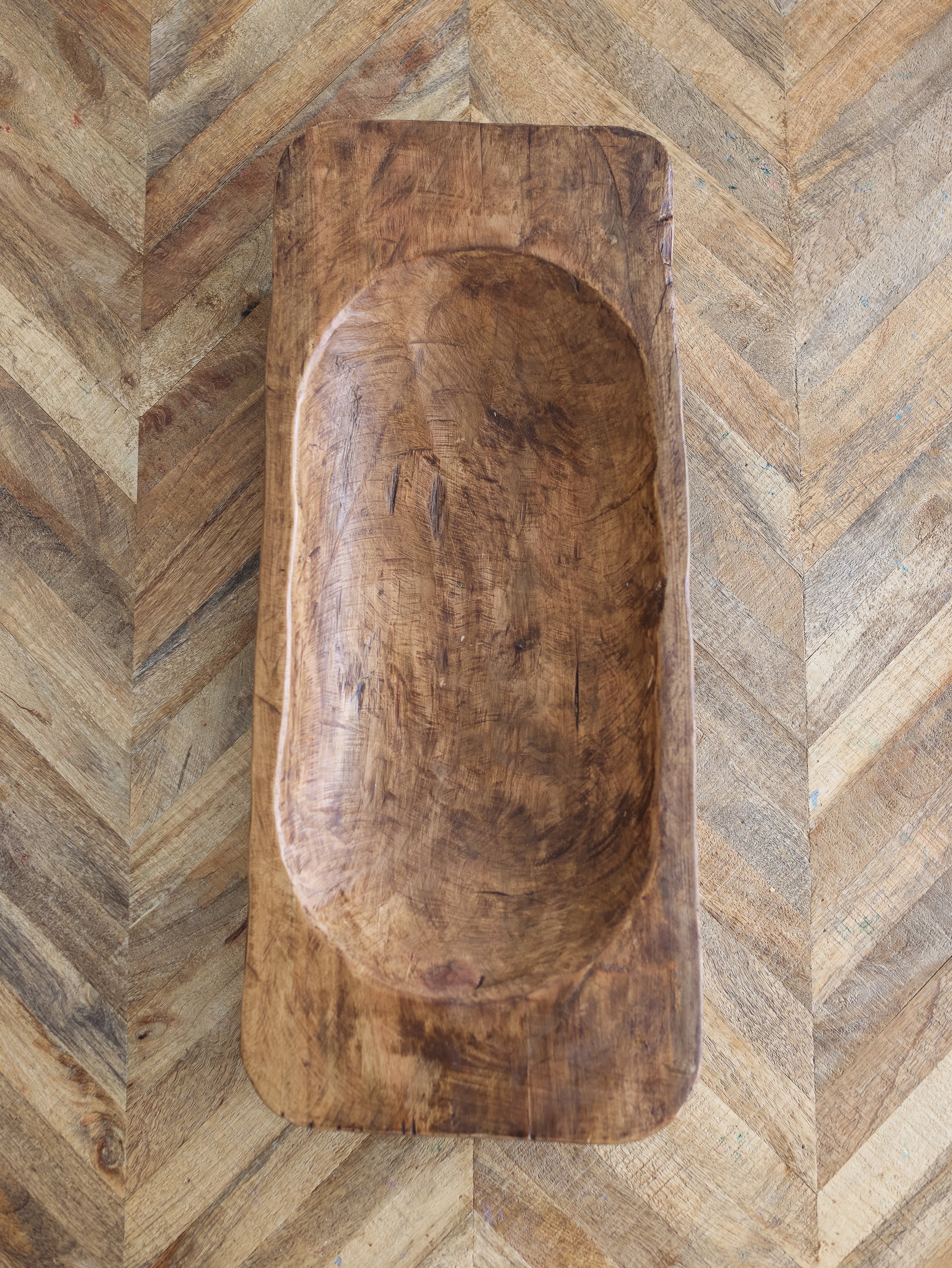 Large Rectangular Dough Bowl