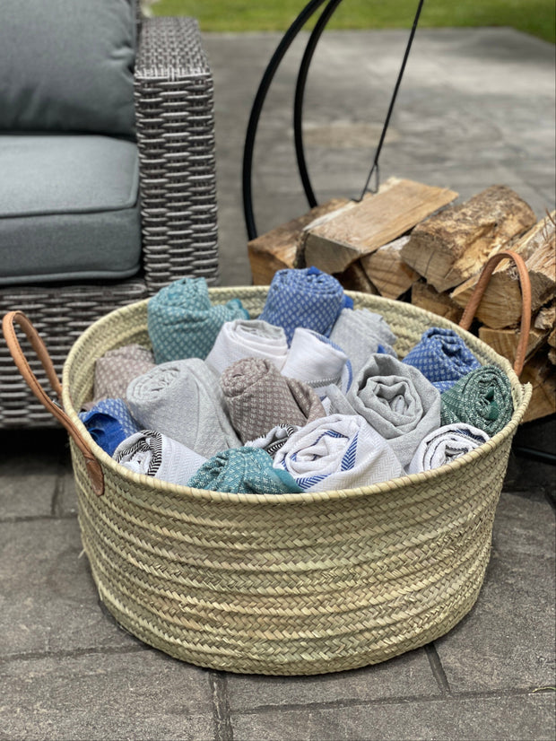 Large Round Laundry Basket