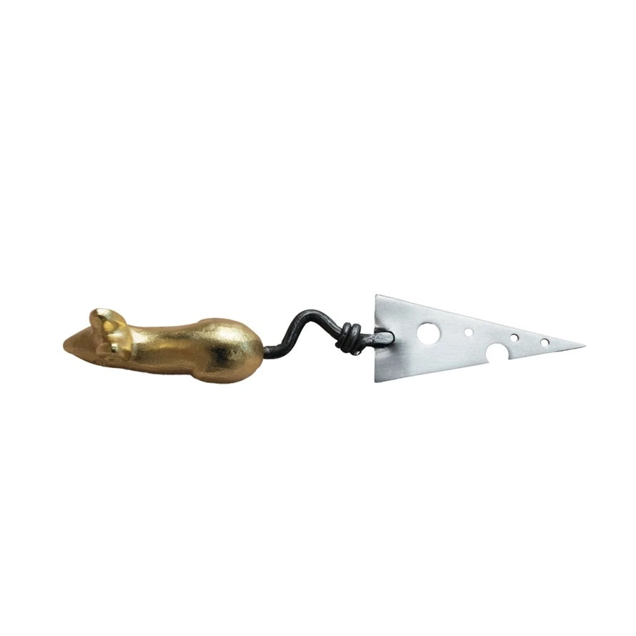 Mouse and Cheese Shaped Cheese Knife
