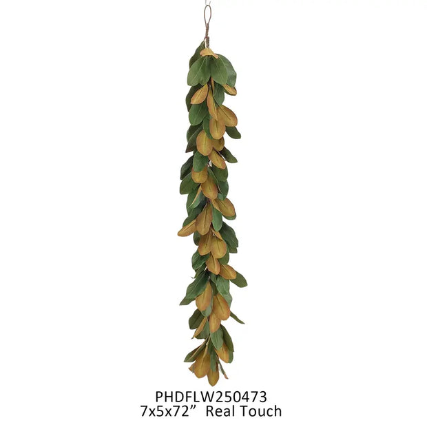 Abbey Magnolia 72" Garland