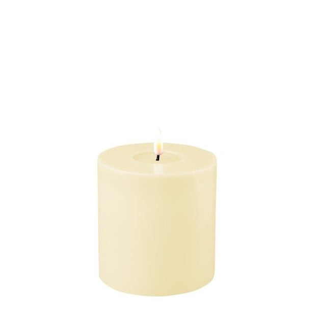 Cream Indoor Electric LED Candle 4x4in