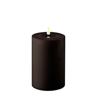 Black Outdoor Electric LED Candle, 4x6in