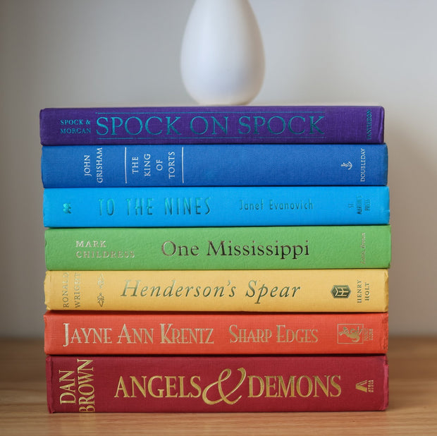 Rainbow Curated Books, Set of Seven